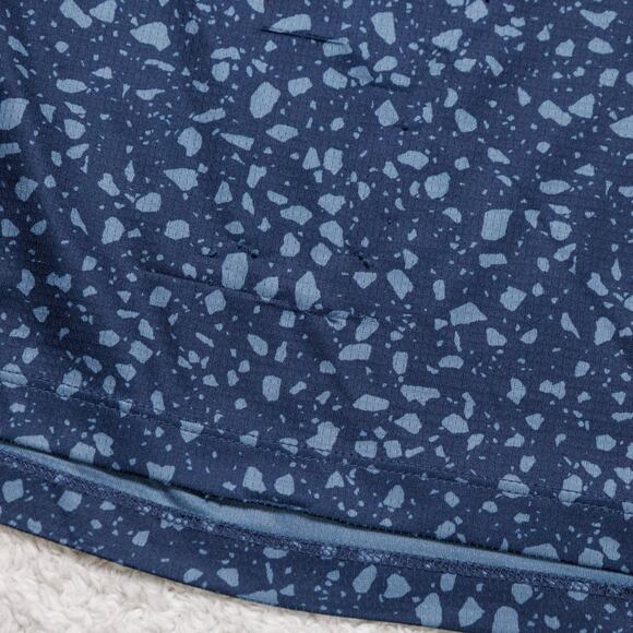 Ten Thousand Lightweight Microfiber Blue Dot Crewneck Tshirt Athletic Mens L - Picture 12 of 12